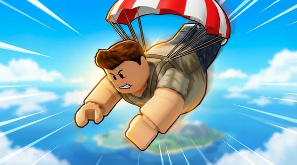 Screenshot from The Highest Skydive Ever Obby on Roblox